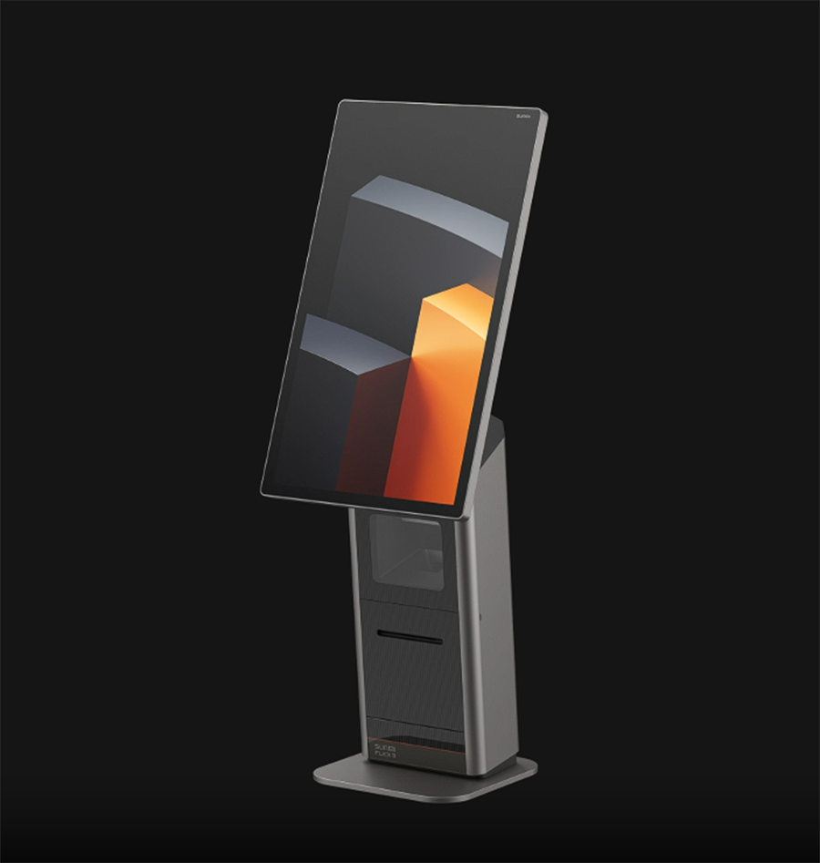 Soporte de escritorio versión Retail para Sunmi Flex 3 - vista 2